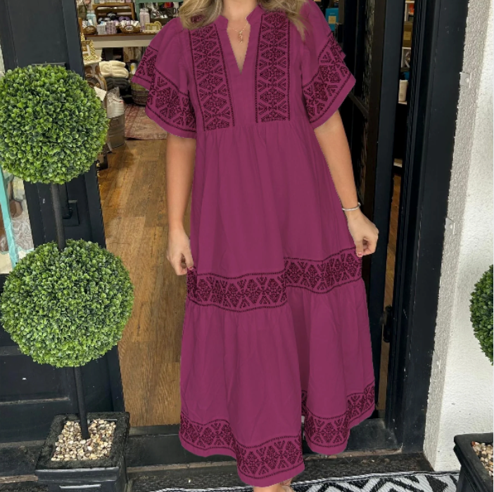 Bella Stride| Hanna™ - Elegant Boho Dress