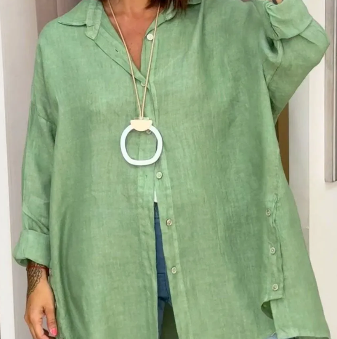 Bella Stride| Sophia - Oversized Button Shirt