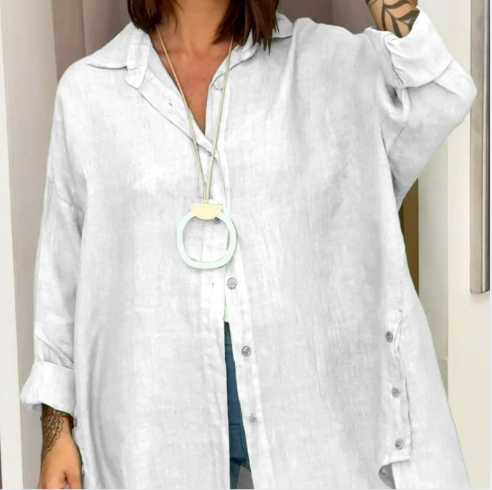 Bella Stride| Sophia - Oversized Button Shirt