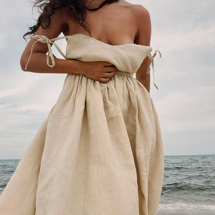 Bella Stride| Aliana™ - Chic Tie-Strap Dress
