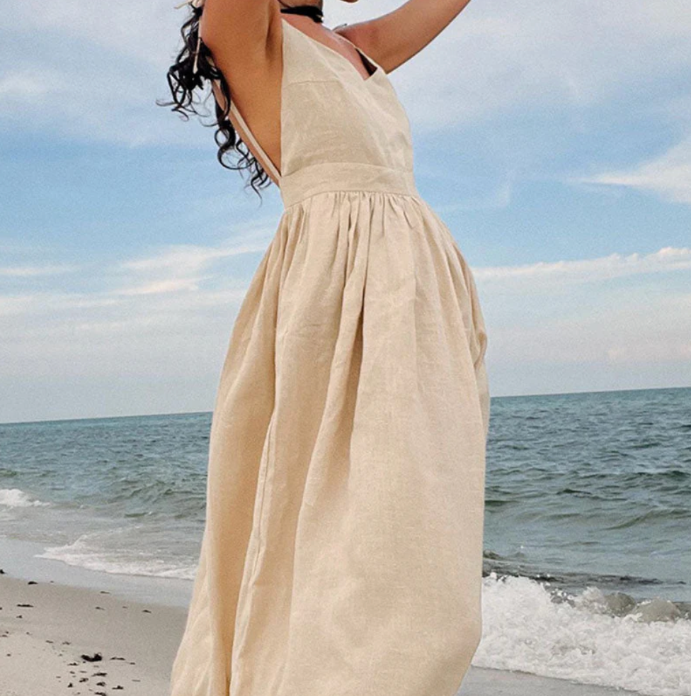 Bella Stride| Aliana™ - Chic Tie-Strap Dress