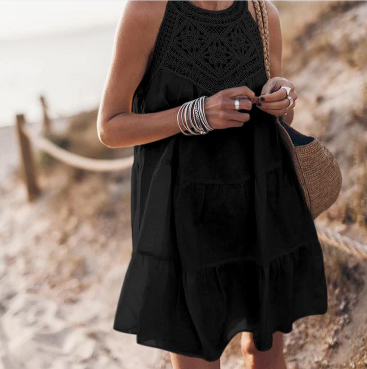 Bella Stride| Yana™ - Crochet Accent Summer Dress
