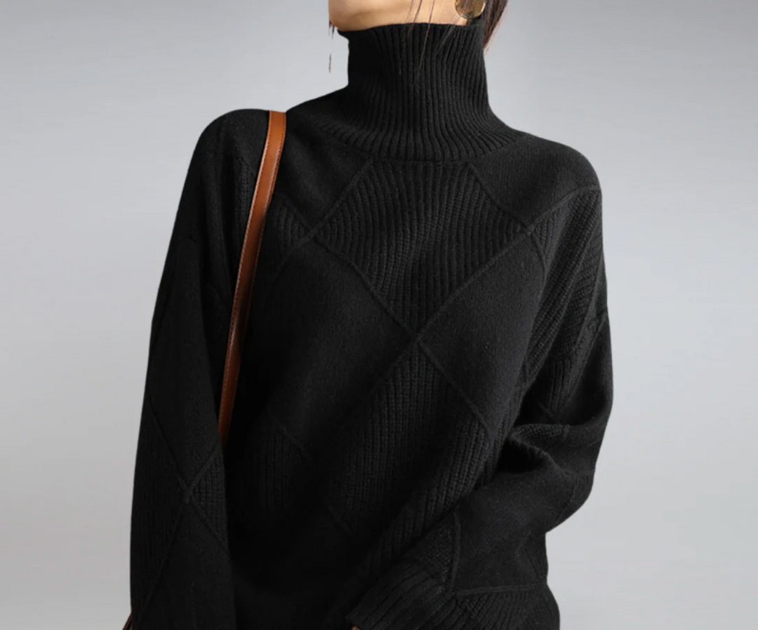 Bella Stride| Lina™ - Cozy Turtleneck Sweater