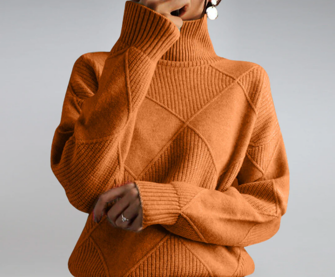 Bella Stride| Lina™ - Cozy Turtleneck Sweater