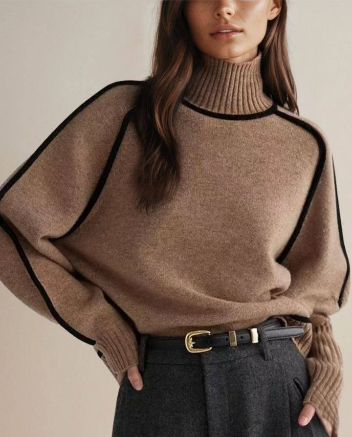 Bella Stride| Clara™ - Chic turtleneck sweater