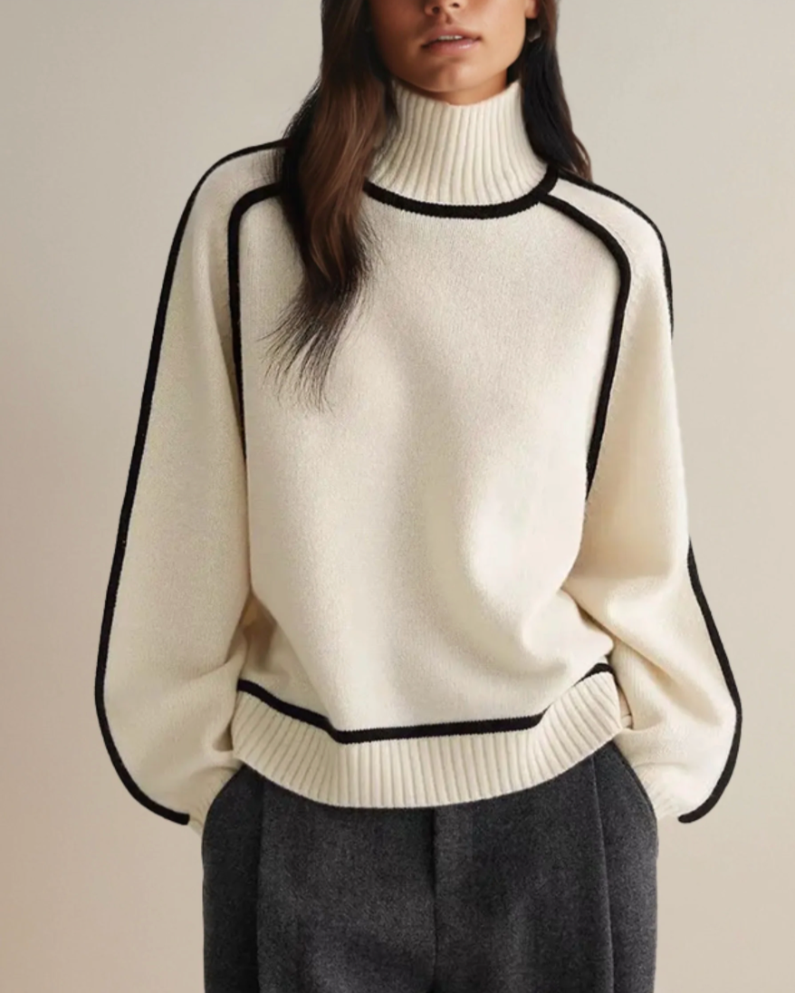 Bella Stride| Clara™ - Chic turtleneck sweater