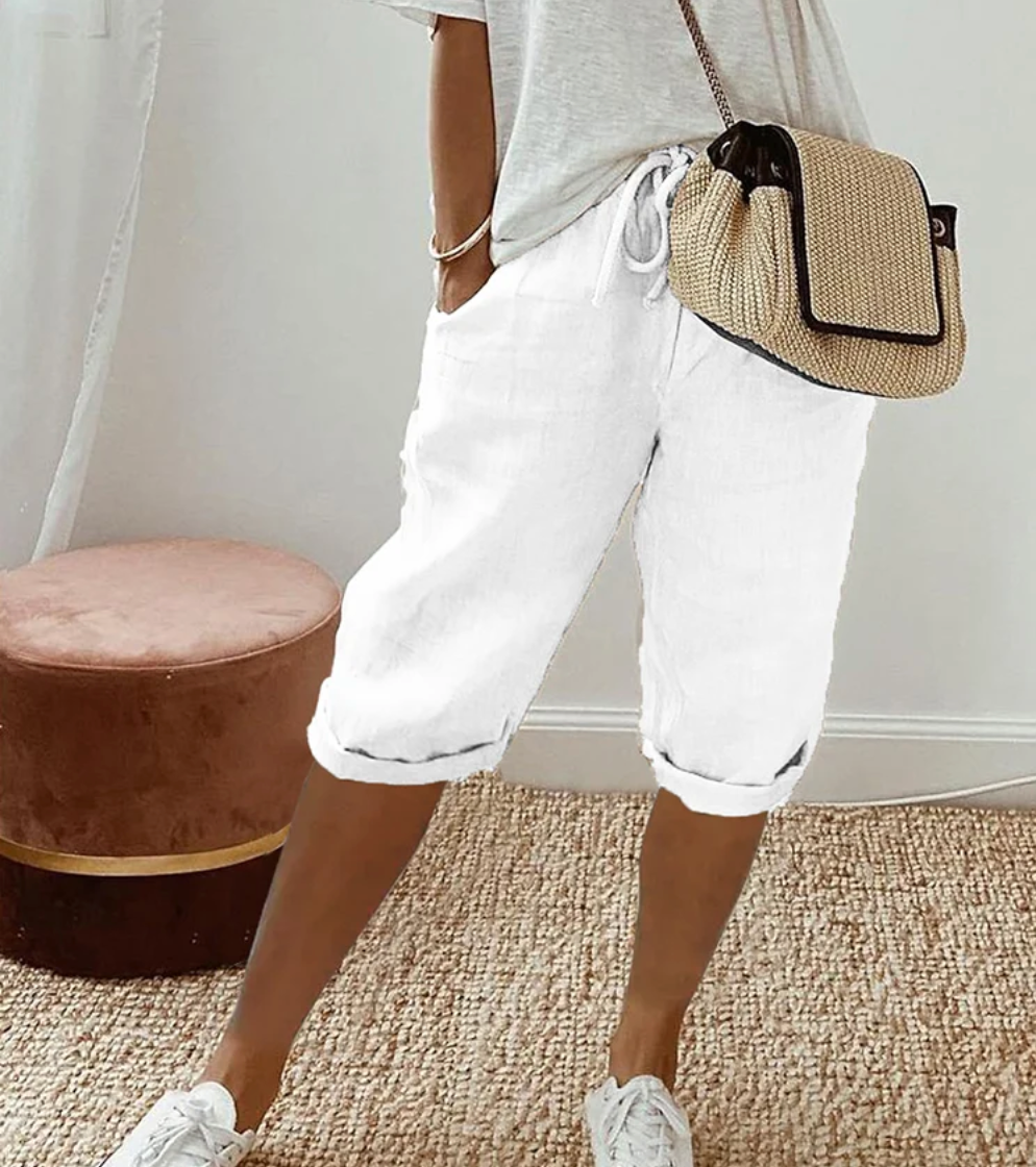 Bella Stride| Emma Cotton-Linen Women's Trousers