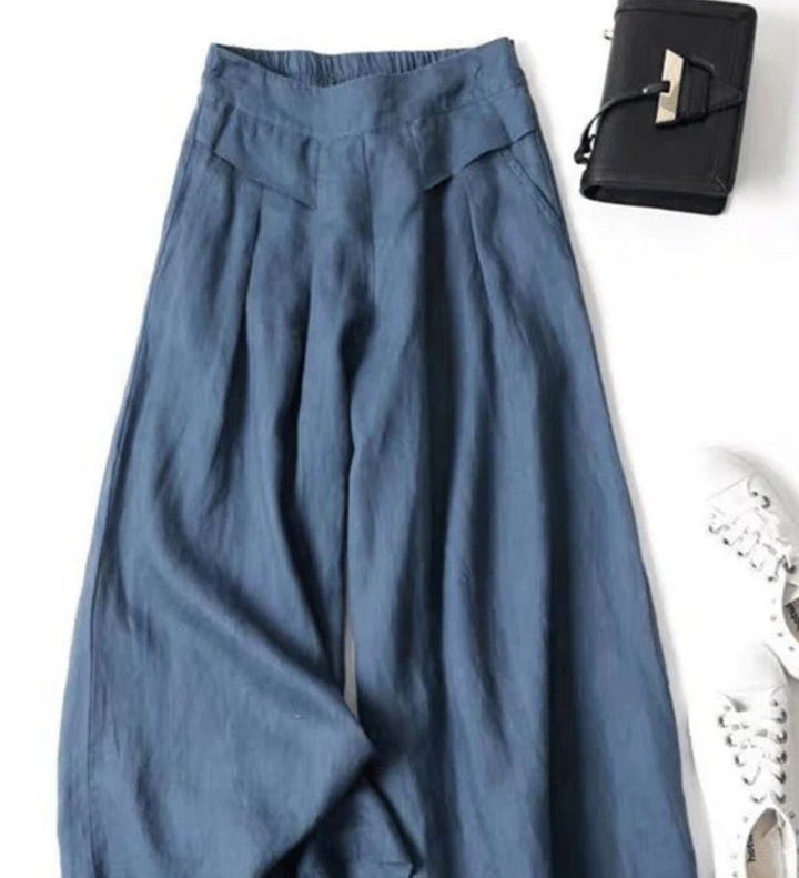 Bella Stride| Elyne - Flowing Wide-Leg Trousers