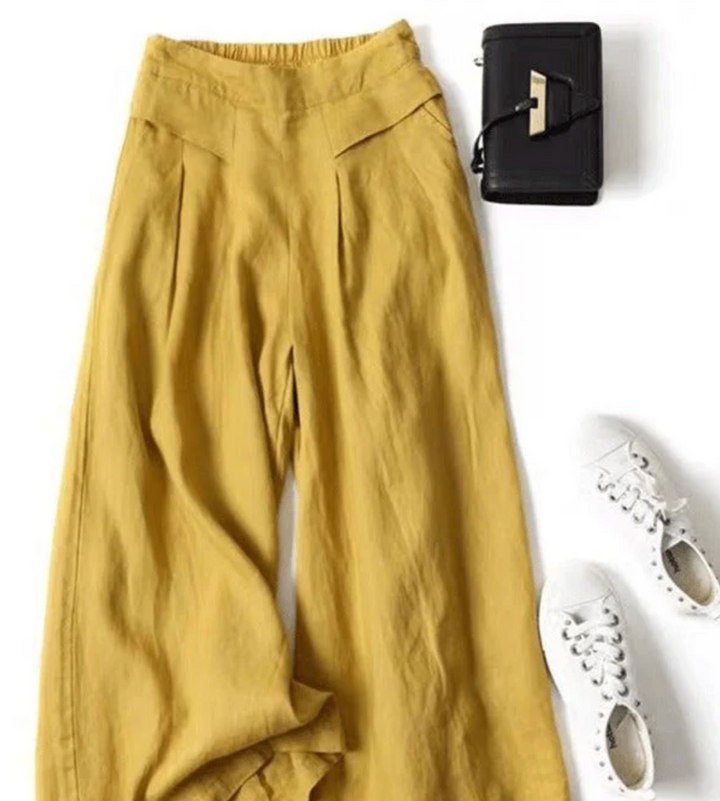 Bella Stride| Elyne - Flowing Wide-Leg Trousers