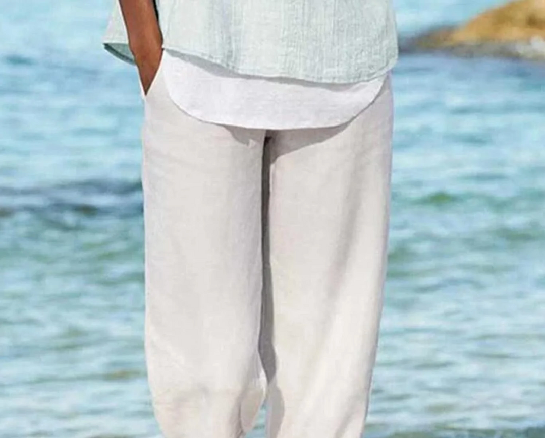 Bella Stride| Clydel - Cropped Breezy Pants