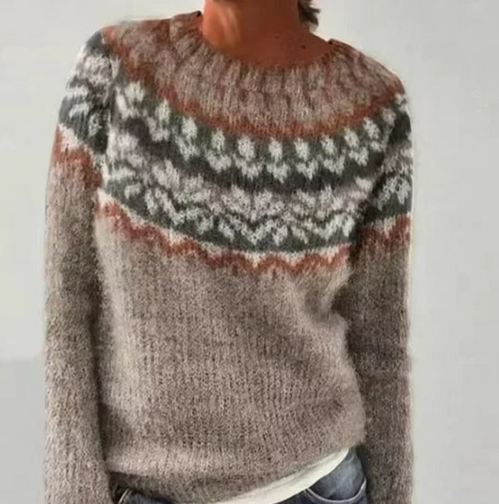 Bella Stride| Izzel™ - Cozy Fair Isle Sweater