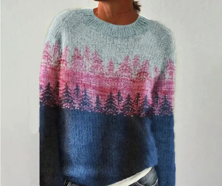 Bella Stride| Izzel™ - Cozy Fair Isle Sweater