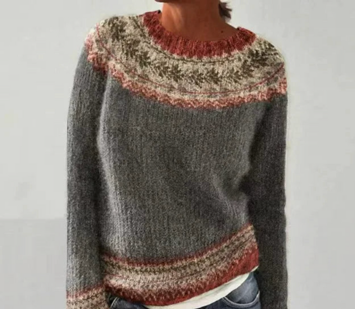Bella Stride| Izzel™ - Cozy Fair Isle Sweater