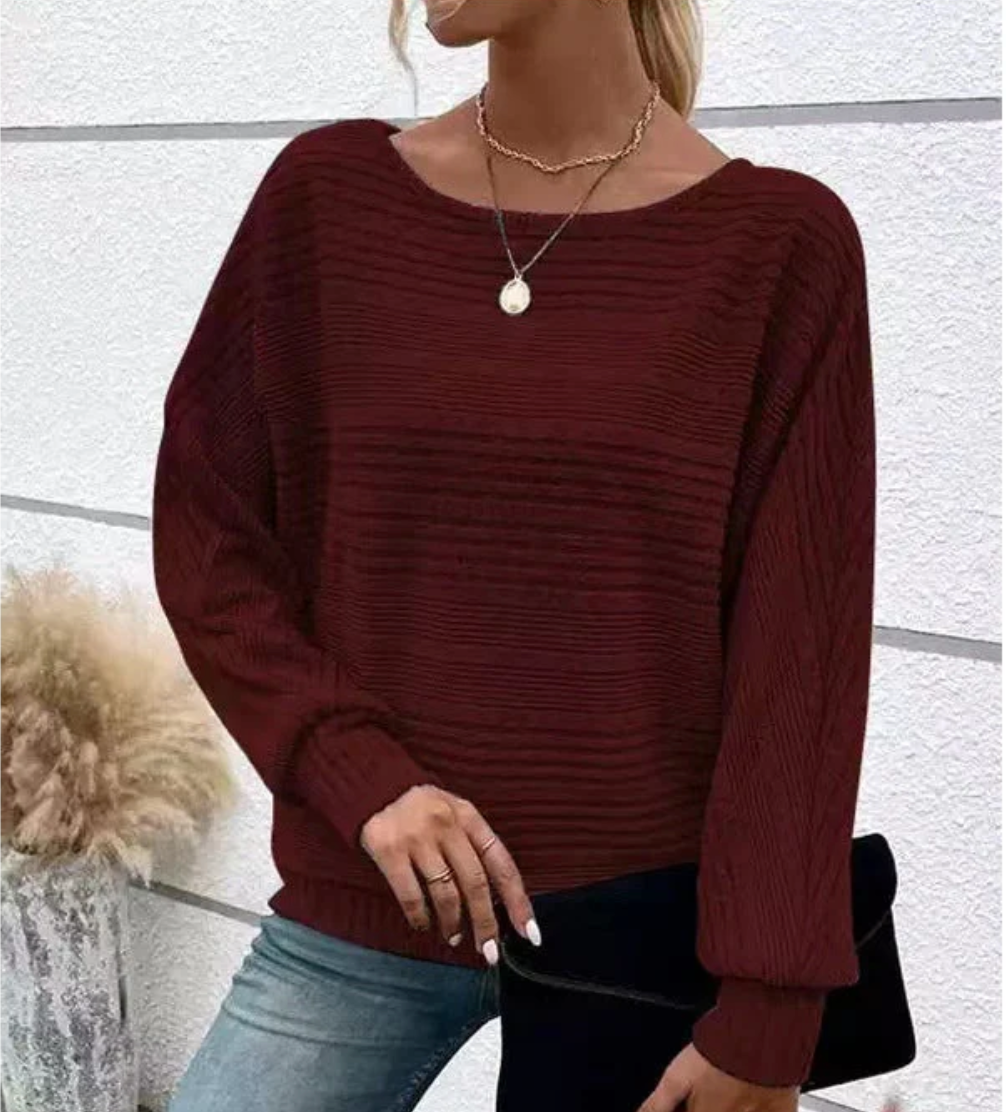 Bella Stride| Elaina™ - Casual Relaxed Sweater