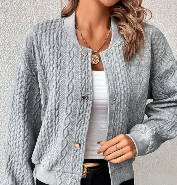 Bella Stride| Elana™ - Casual Buttoned Sweater