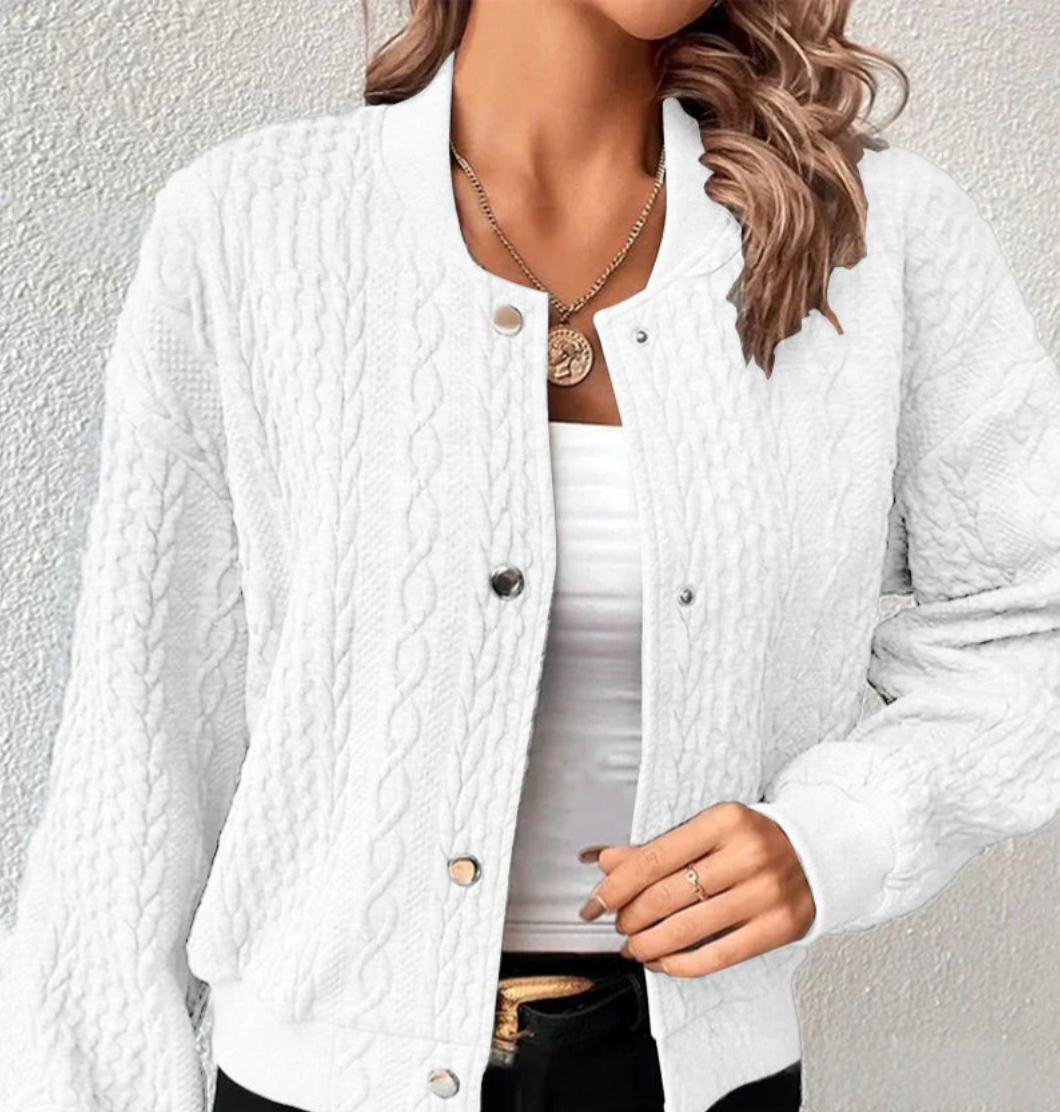 Bella Stride| Elana™ - Casual Buttoned Sweater
