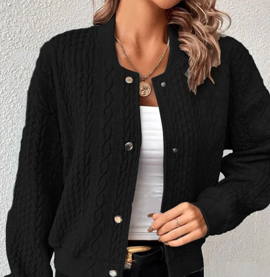 Bella Stride| Elana™ - Casual Buttoned Sweater