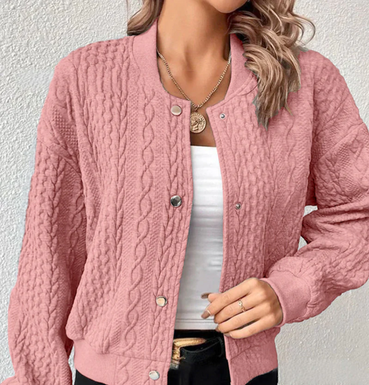 Bella Stride| Elana™ - Casual Buttoned Sweater