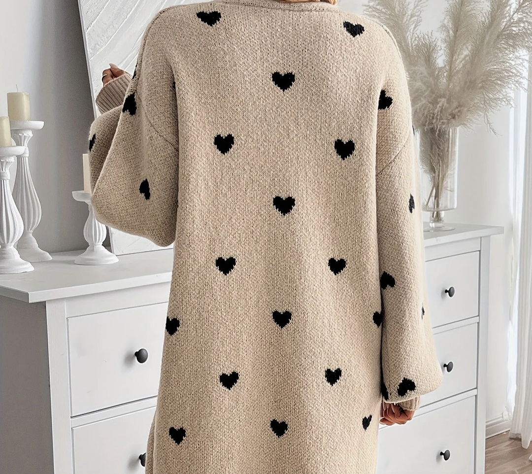 Bella Stride| Jeanie™ - Heart Elegance Cardigan