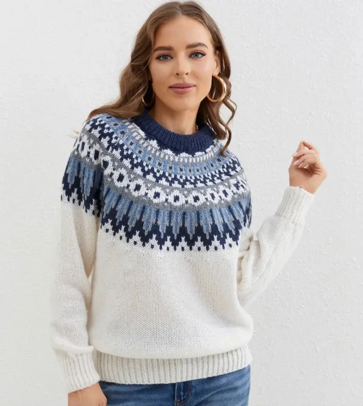 Bella Stride| Anya™ - Nordic Charm Sweater