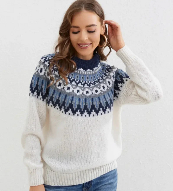 Bella Stride| Anya™ - Nordic Charm Sweater