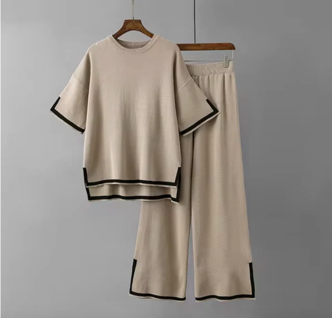 Bella Stride| Jeah™ - Chic Contrast Trim Set