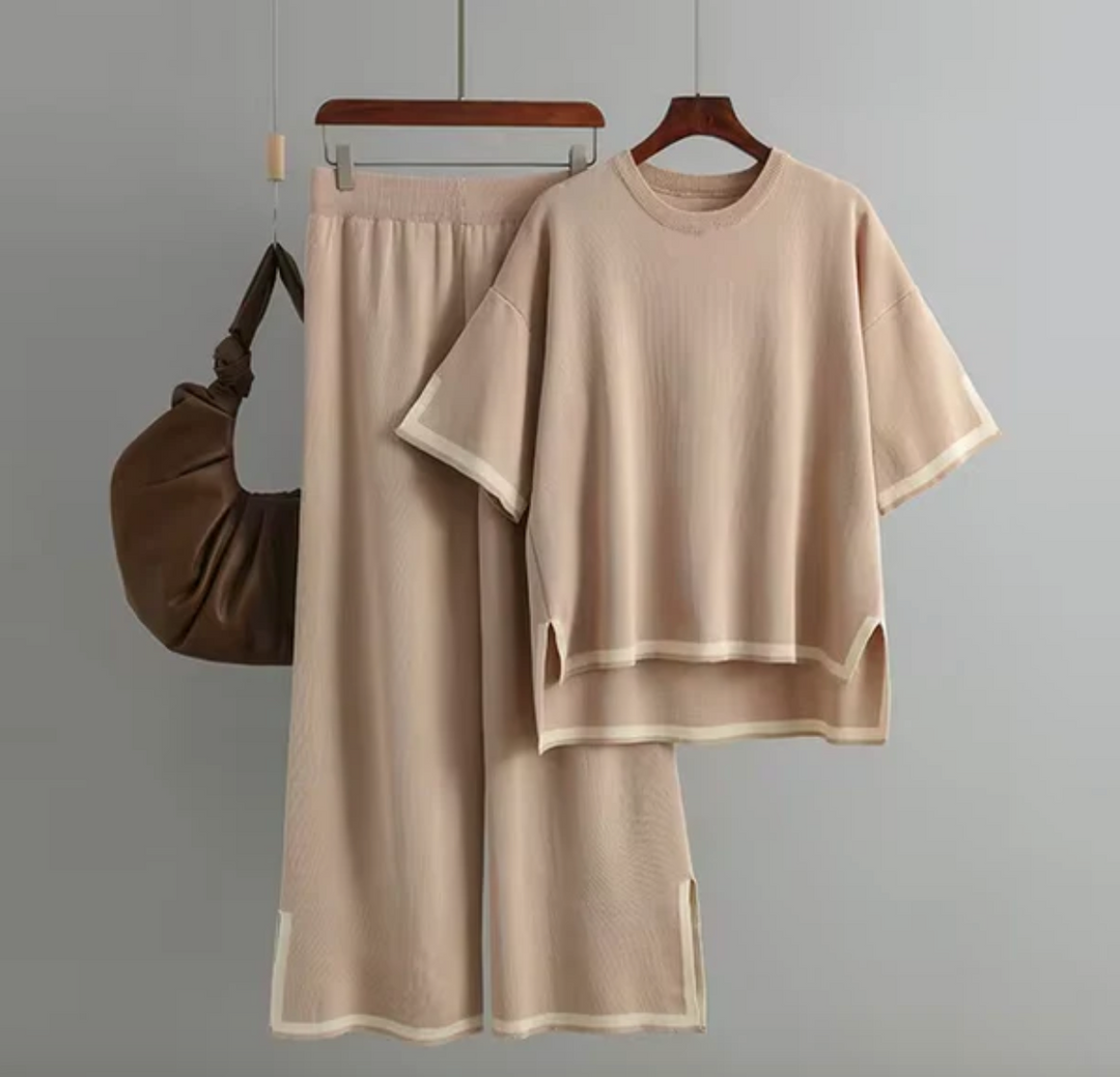 Bella Stride| Jeah™ - Chic Contrast Trim Set
