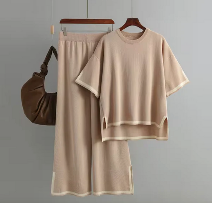 Bella Stride| Jeah™ - Chic Contrast Trim Set