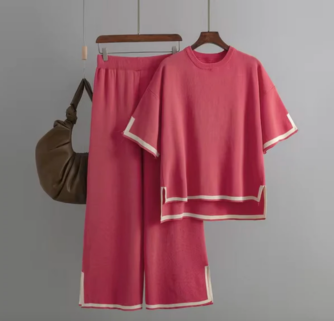 Bella Stride| Jeah™ - Chic Contrast Trim Set