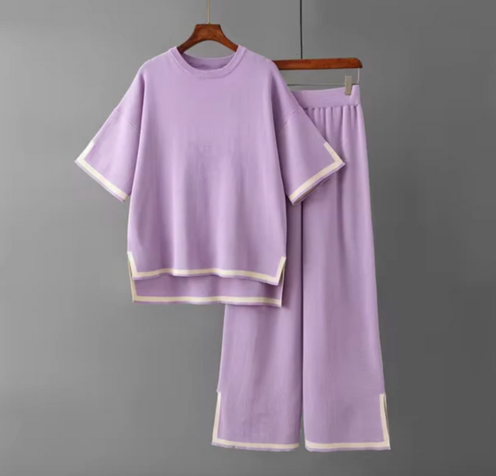 Bella Stride| Jeah™ - Chic Contrast Trim Set
