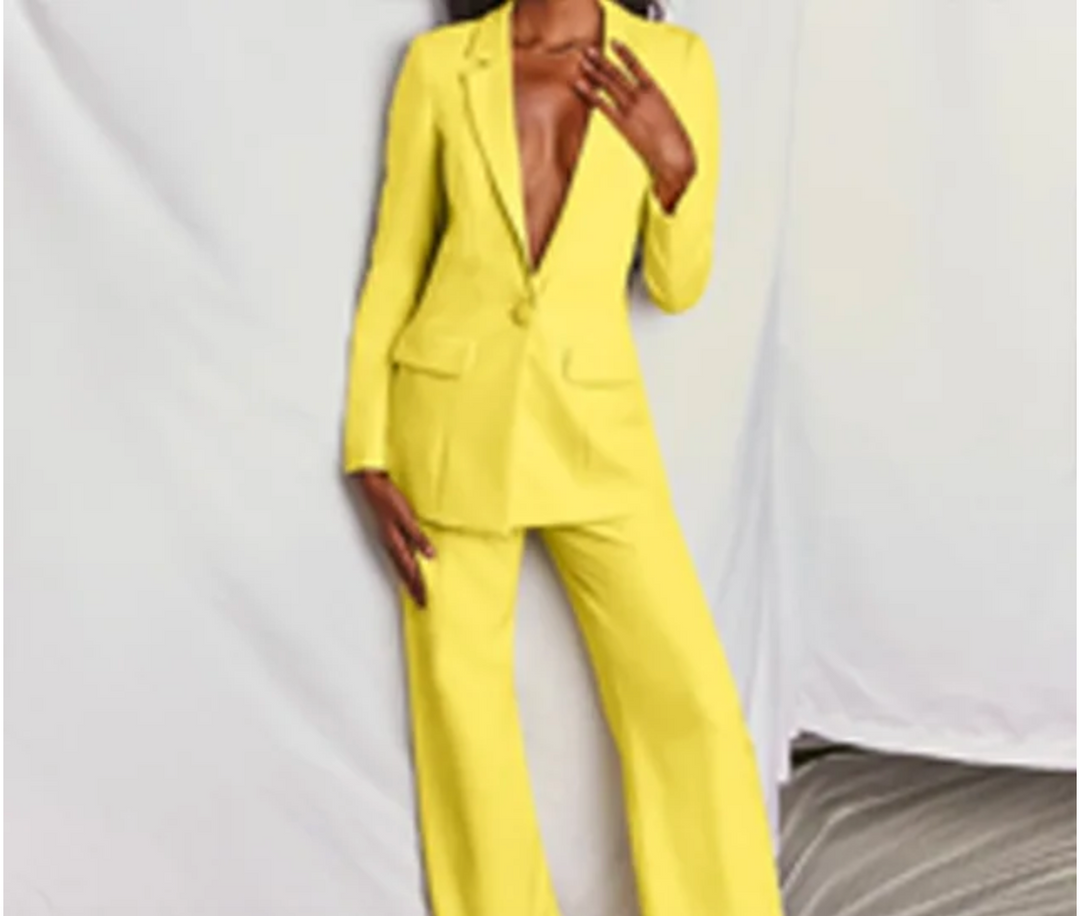 Bella Stride| MATEL BLAZER & HOSE SET