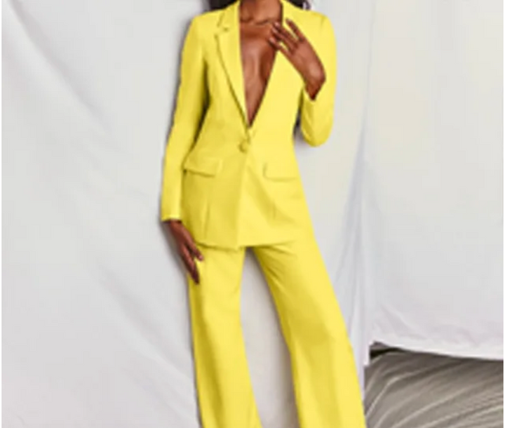 Bella Stride| MATEL BLAZER & HOSE SET