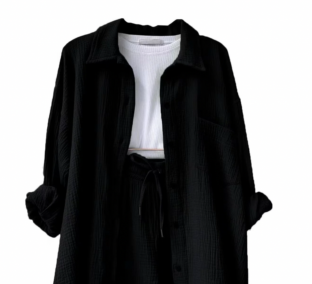 Bella Stride| Izzi™ - Women's Cotton Two-Piece Suit