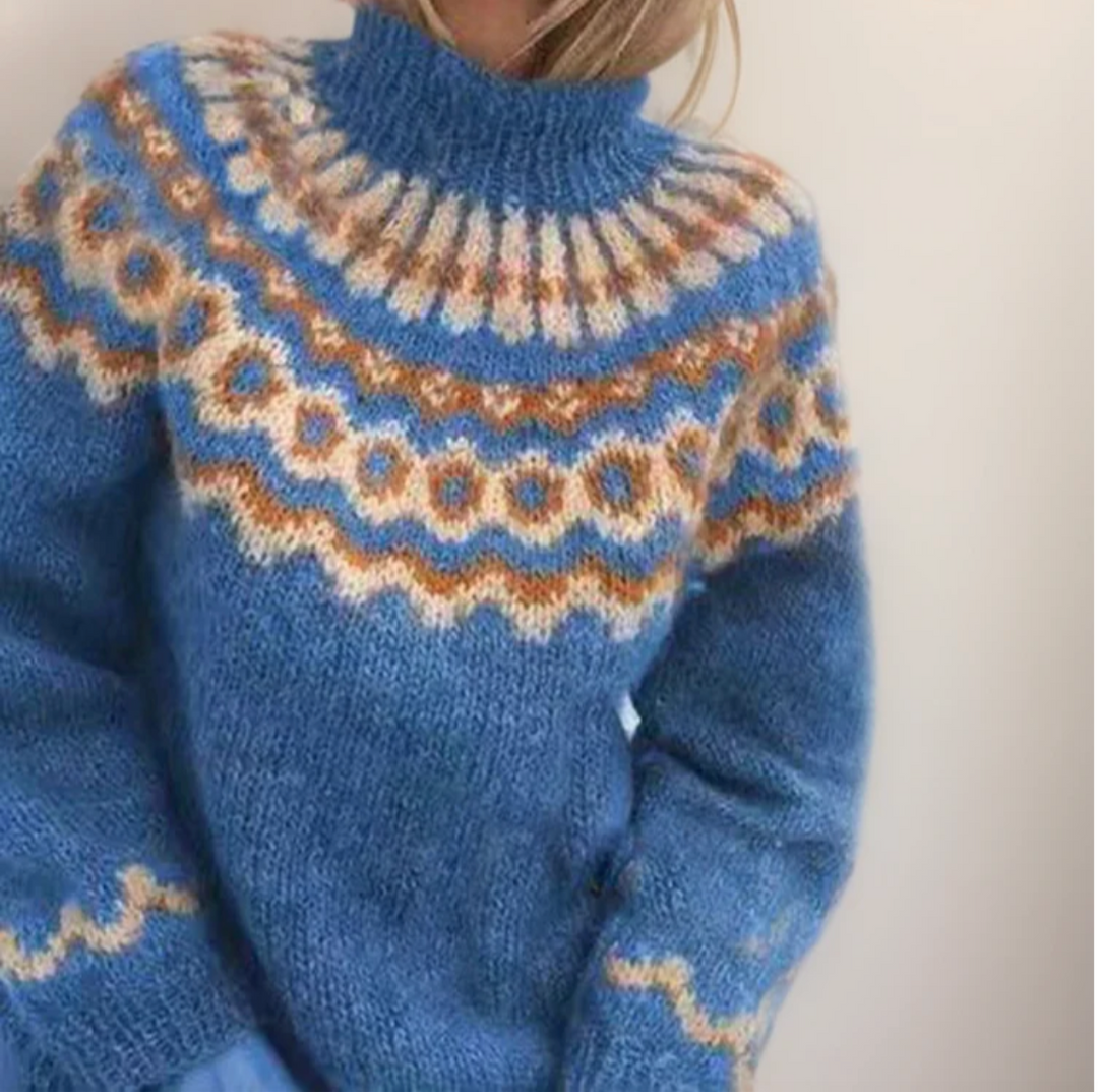 Bella Stride| Inge- Thick and Cosy Roll Neck Jumper
