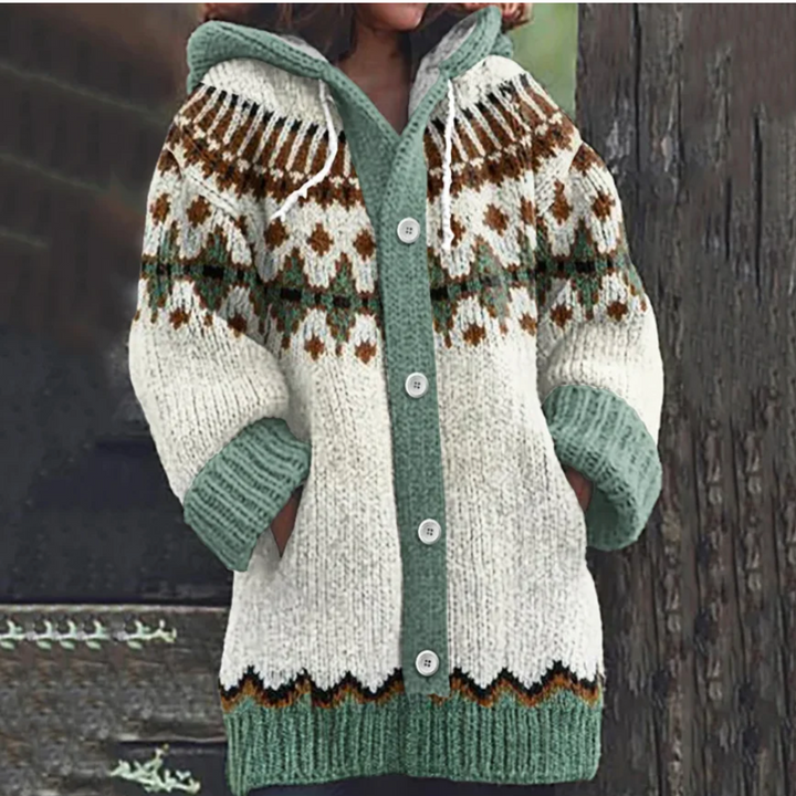 Bella Stride| Carmen- Creamy-Colored Cardigan