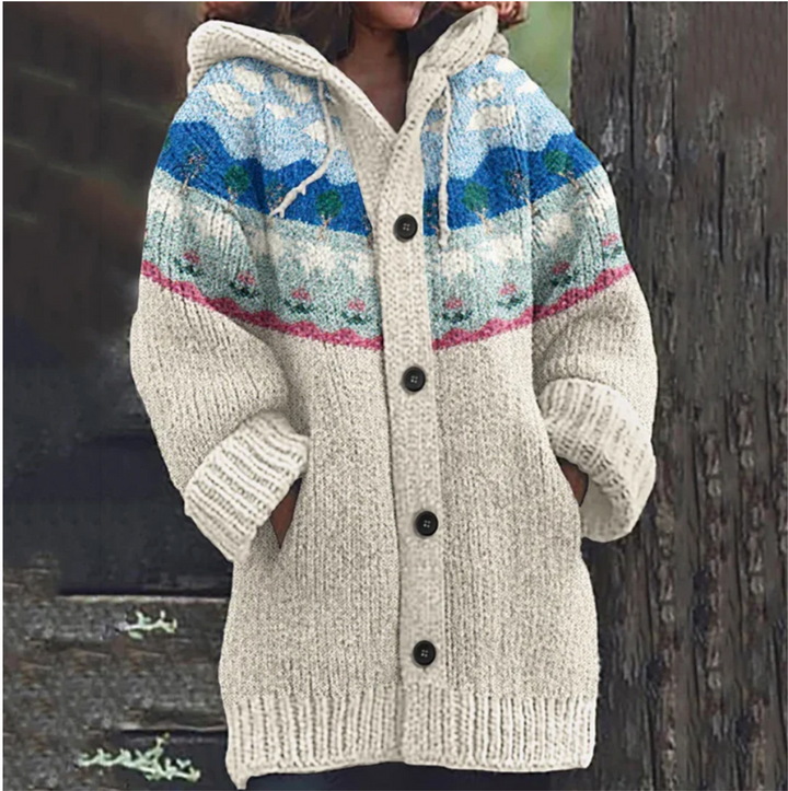 Bella Stride| Carmen- Creamy-Colored Cardigan