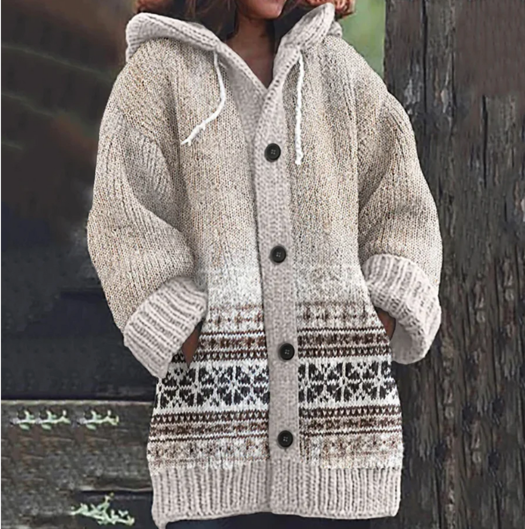 Bella Stride| Carmen- Creamy-Colored Cardigan