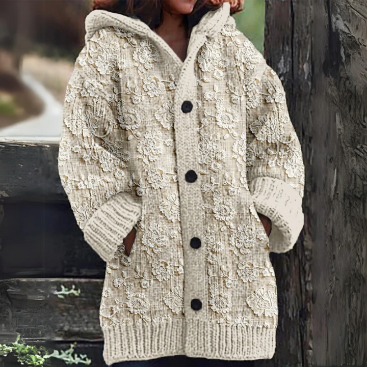 Bella Stride| Nina- Winter Hooded Cardigan