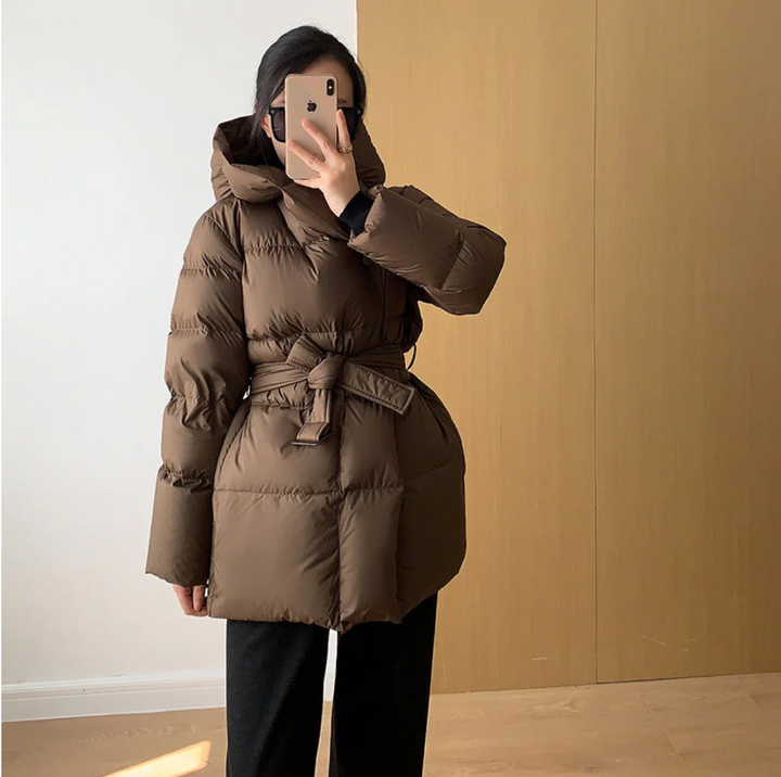 Bella Stride| Eliara- Cinched Winter Coat