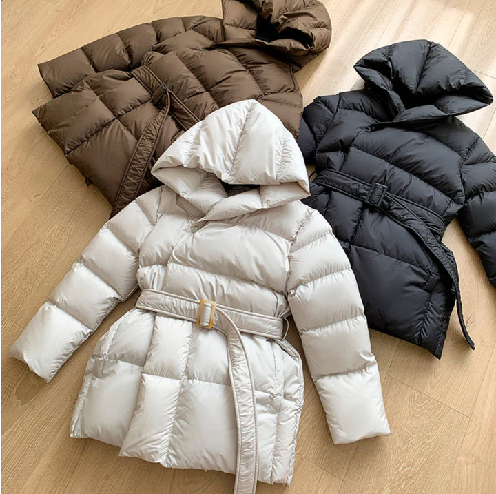 Bella Stride| Eliara- Cinched Winter Coat