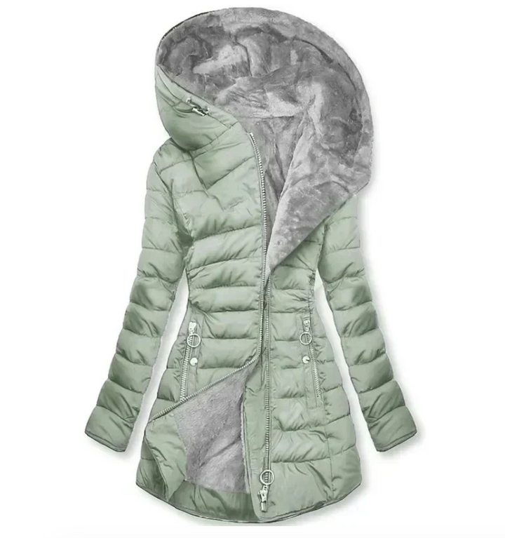 Bella Stride| Celestra- Fur-Lined Hoodie