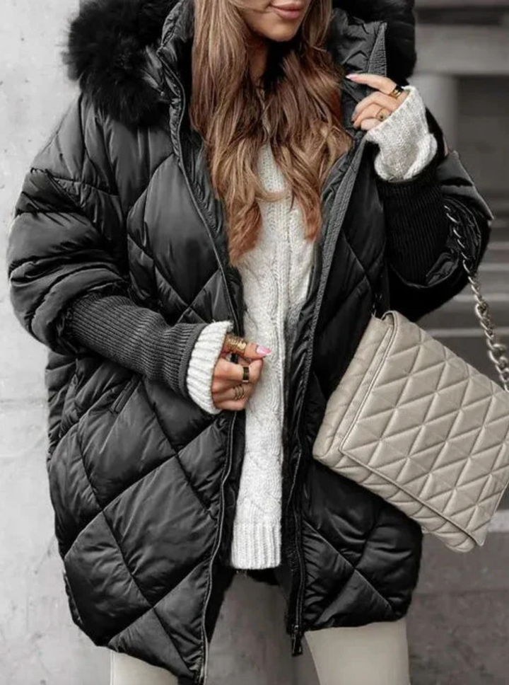 Bella Stride| Issa- Oversized Quilted Coat