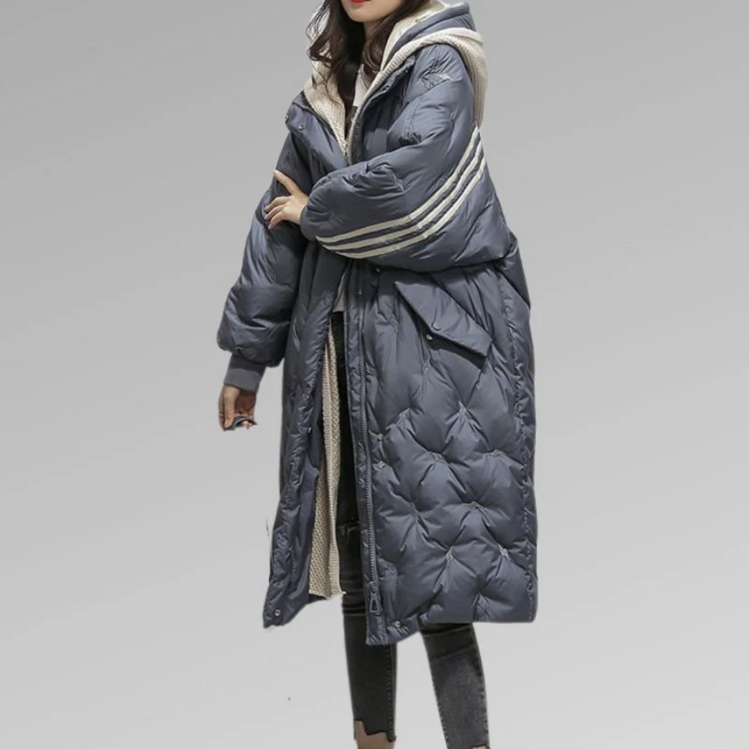 Bella Stride| Mila- Extended Length Puffer Coat