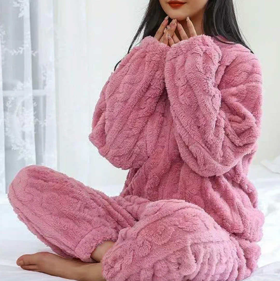 Bella Stride| The Sophie- Cozy Fleece Pajamas