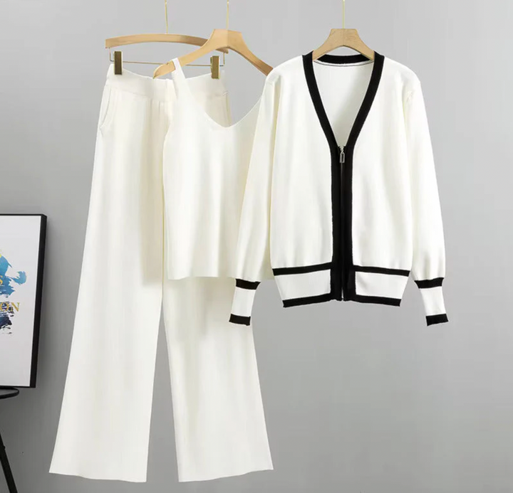 Bella Stride| Susan- Elegant Knitted 3-piece Set