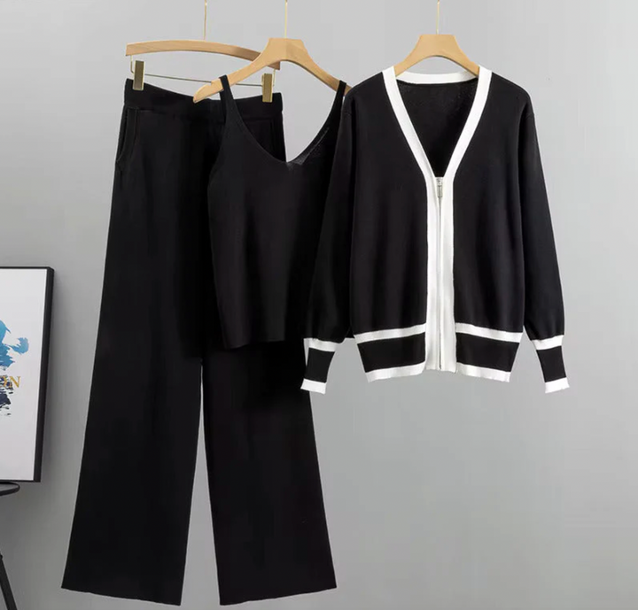 Bella Stride| Susan- Elegant Knitted 3-piece Set