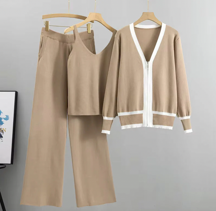 Bella Stride| Susan- Elegant Knitted 3-piece Set