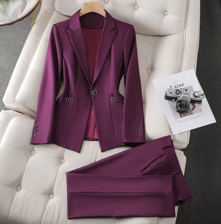 Bella Stride| L'Aurablend Sophistique Blazer Ensemble