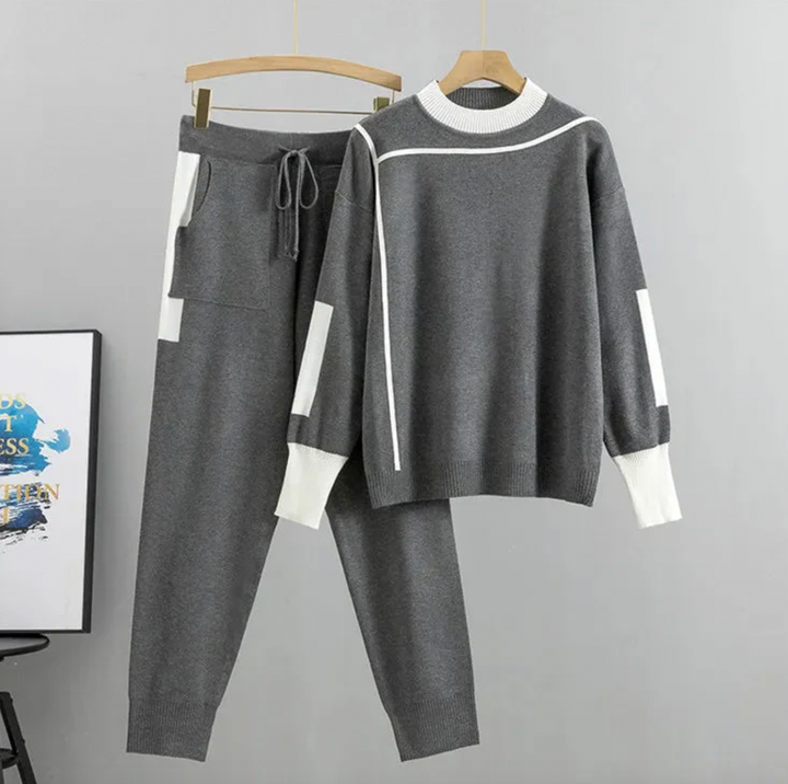 Bella Stride| Francesca - Set of long-sleeved knitted jumpers