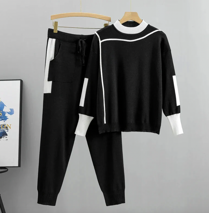 Bella Stride| Francesca - Set of long-sleeved knitted jumpers